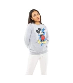 Disney - Sweat FLORIDA - Femme (Gris Chiné) - UTTV787 -Disney A57CB36954D65FB9B79AE754F8140C909FB15248E6BF36E97295DFB12F152EBB