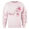 Disney - Sweat MINNIE CARING - Femme (Rose Pâle) - UTTV1565