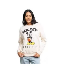 Disney - Sweat HELLO - Femme (Gris Clair / Noir / Rouge) - UTTV401 -Disney B8572AF7D27EF0C124CCDEFC696D387A1AAC06C28EF4F4EF32CAAD587872F9EB