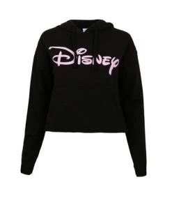 Disney - Sweat Court à Capuche - Femme (Noir) - UTTV1515