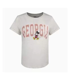 Disney - T-shirt GEORGIA - Femme (Blanc) - UTTV660