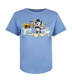 Disney - T-shirt MICKEYS CREW - Femme (Indigo) - UTTV1518