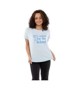 Disney - T-shirt ITS COOL TO BE KIND - Femme (Bleu Ciel) - UTTV1142 -Disney BEFE1953E961AA1643D9E93A34070FB3DBD1AB8C20236099BE786B40094DFCBF
