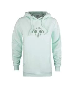 Disney - Sweat à Capuche HAVE A NICE DAY - Femme (Turquoise) - UTTV947