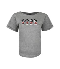 Disney - T-shirt DUPLICATE - Femme (Gris Chiné) - UTTV598