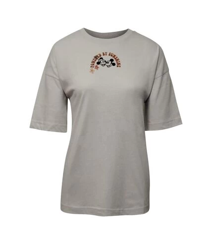 Disney - T-shirt SUNSHINE POWER - Femme (Blanc) - UTTV1406 1 Disney - T-shirt SUNSHINE POWER - Femme (Blanc) - UTTV1406