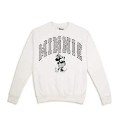 Disney - Sweat COLLEGIATE - Femme (Beige Gris) - UTTV1862