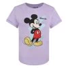 Disney - T-shirt FLORIDA - Femme (Lilas / Noir / Rouge) - UTTV683