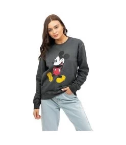 Disney - Sweat STRIDES - Femme (Noir) - UTTV489 -Disney DB8DA9ECE06AE02E72554C426091625B3B51A4749280D4437E5E80DF26BCFECC