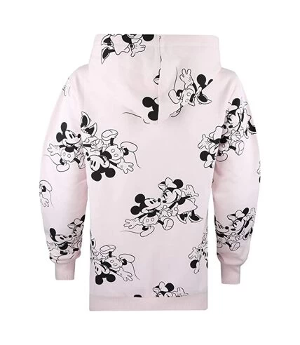 Disney - Sweat à Capuche - Femme (Rose Pâle) - UTTV1069 2 Disney - Sweat à Capuche - Femme (Rose Pâle) - UTTV1069 – Image 2