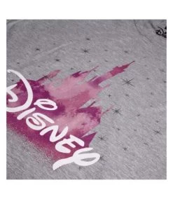 Disney - T-shirt - Femme (Gris Chiné / Rose / Blanc) - UTTV562 -Disney E9F5E87A54BD30E85A14CFEFA1EAB8BC2A4D0E13BA126039711F4535C2D80D8C