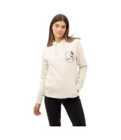 Disney - Sweat à Capuche ORIGINAL - Femme (Blanc Cassé) - UTTV1346 -Disney F446E08F46D064FB85461AF449D643499682EA5D0883CF0603B30AB4F88EAC67