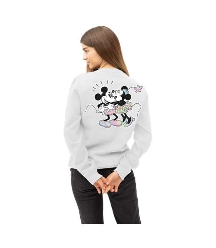 Disney - Sweat GRADIENT LOVE - Femme (Gris Chiné) - UTTV1266 2 Disney - Sweat GRADIENT LOVE - Femme (Gris Chiné) - UTTV1266 – Image 2