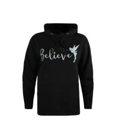 Disney - Sweat à Capuche BELIEVE IN FAIRIES - Femme (Noir) - UTTV884