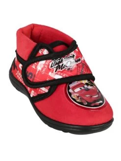 Disney Cars Chaussons Hauts Pour Enfants - Rosso -Disney cars chaussons hauts pour enfants 474011