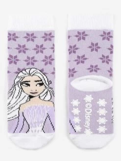 Disney Frozen Chaussettes Antidérapantes Elsa Pour Fille