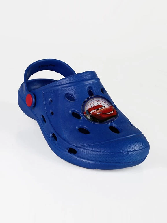 Disney Chaussons Cars Modèle Crocs Pour Enfants - Blu 1 Disney Chaussons Cars Modèle Crocs Pour Enfants - Blu