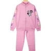 Disney Costume 2 Pièces Minnie Pour Fille Avec Zip - Rosa