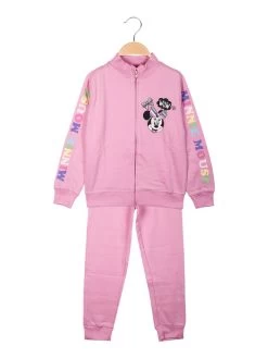 Disney Costume 2 Pièces Minnie Pour Fille Avec Zip - Rosa