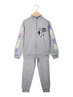 Disney Costume 2 Pièces Minnie Pour Fille Avec Zip - Grigio