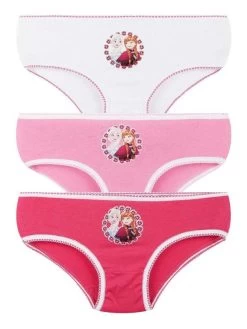 Disney Frozen Culotte Tris Coton Pour Fille