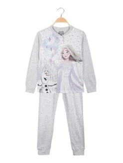 Disney Frozen Écharpe Longue En Coton Pour Bébé Fille Disney La Reine Des Neiges - Grigio Chiaro