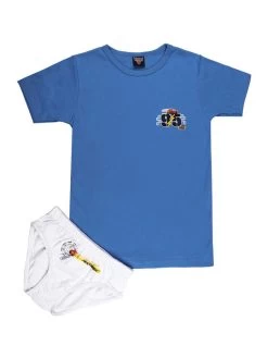 Disney Ensemble De Sous-vêtements 2 Pièces Pour Garçon - T-shirt + Culotte - Azzurro