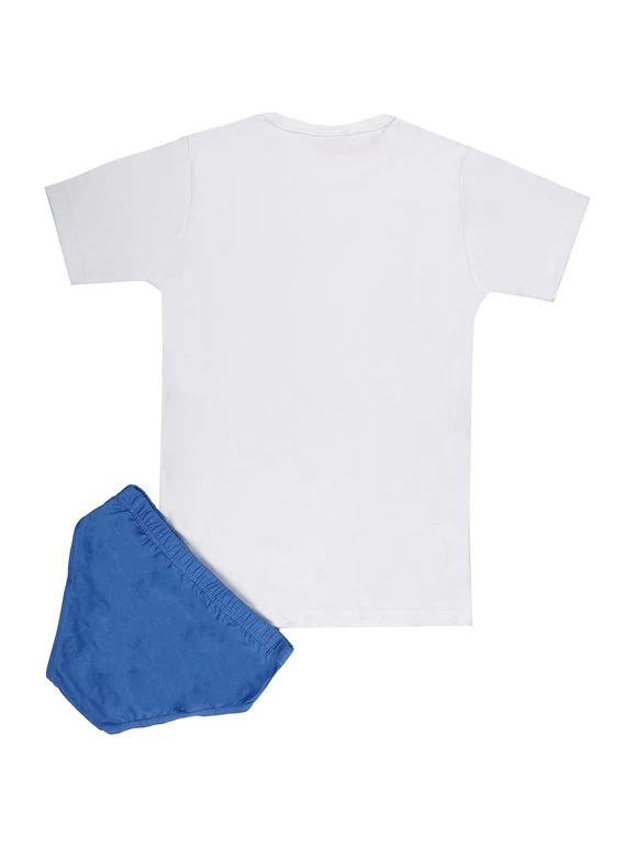 Disney Ensemble De Sous-vêtements 2 Pièces Pour Garçon - T-shirt + Culotte - Bianco 2 Disney Ensemble De Sous-vêtements 2 Pièces Pour Garçon - T-shirt + Culotte - Bianco – Image 2