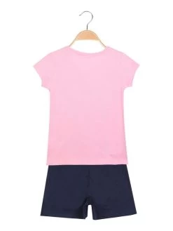 Disney MICKEY And FRIENDS- Ensemble Court Fille En Coton Avec Minnie - Rosa -Disney mickey and friends ensemble court fille en coton avec minnie 631380