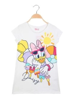 Disney MICKEY And FRIENDS - Maxi T-shirt à Manches Courtes Pour Filles Avec Imprimé - 03