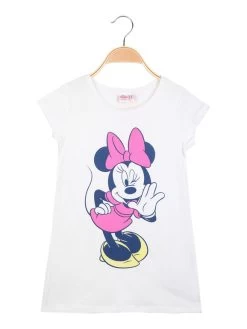Disney MICKEY And FRIENDS - Maxi T-shirt à Manches Courtes Pour Filles Avec Imprimé - 01