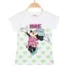 Disney MICKEY And FRIENDS - T-shirt Fille Manches Courtes Avec Imprimé - Bianco