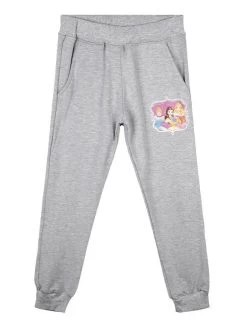 Disney Princess Pantalon De Sport Fille Avec Revers - Grigio