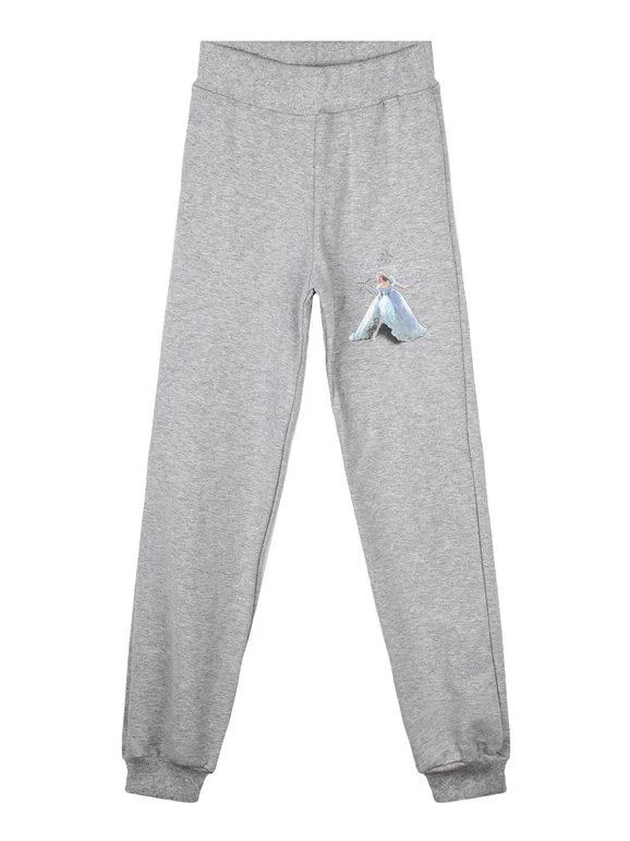 Disney Pantalon De Sport Fille Cendrillon Avec Revers - Grigio 1 Disney Pantalon De Sport Fille Cendrillon Avec Revers - Grigio