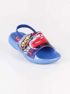 Disney Pantoufles De Voitures Avec élastique - Blu