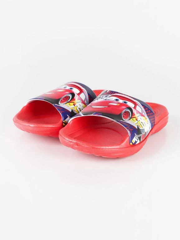 Disney Pantoufles En Caoutchouc Cars - Rosso 2 Disney Pantoufles En Caoutchouc Cars - Rosso – Image 2
