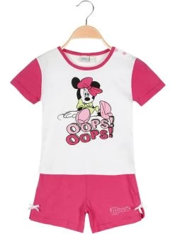 Disney Baby Pyjama Court En Coton Minnie - Fuchsia