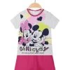 Disney Baby Pyjama Court Minnie Bébé Fille - Fuchsia