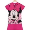 Disney Pyjama Court Minnie Mouse Pour Fille - FUXIA