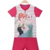Disney Frozen Pyjama Court Pour Fille En Coton - Fuchsia