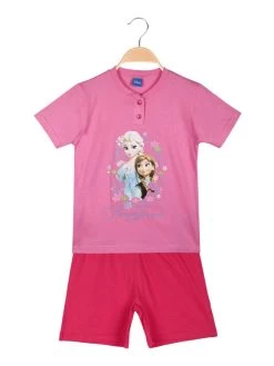 Disney Frozen Pyjama Court Pour Filles Elsa Et Anna