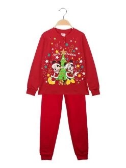 Disney Pyjama De Noël Fille - Rosso