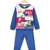 Disney Baby Pyjama Long Bébé En Coton Chaud - Blu