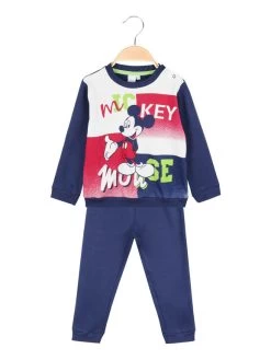 Disney Baby Pyjama Long Bébé En Coton Chaud - Blu Scuro