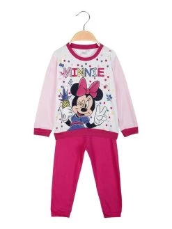 Disney Baby Pyjama Long Bébé Fille En Coton - Bianco