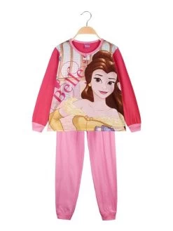 Disney Princess Pyjama Long Coton Fille - Fuchsia