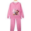 Disney Pyjama Long En Coton Minnie Et Daisy Duck - Rosa