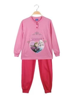 Disney Frozen Pyjama Long Fille En Coton Elsa & Anna