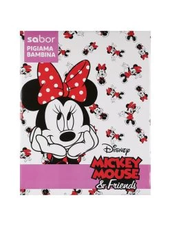 Disney Pyjama Long Minnie Fille En Coton Chaud - Panna -Disney pyjama long minnie fille en coton chaud 558556