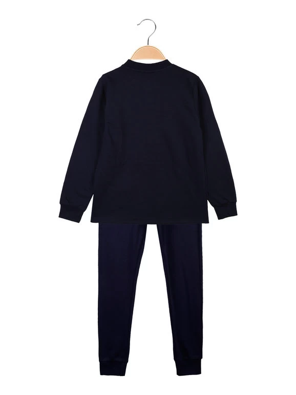 Disney Pyjama Minnie Fille En Coton Molletonné - Blu Scuro 2 Disney Pyjama Minnie Fille En Coton Molletonné - Blu Scuro – Image 2